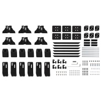 BASERACK GUTTER 6 LEG KIT H1 ARB : Galerie de toit robuste 4x4